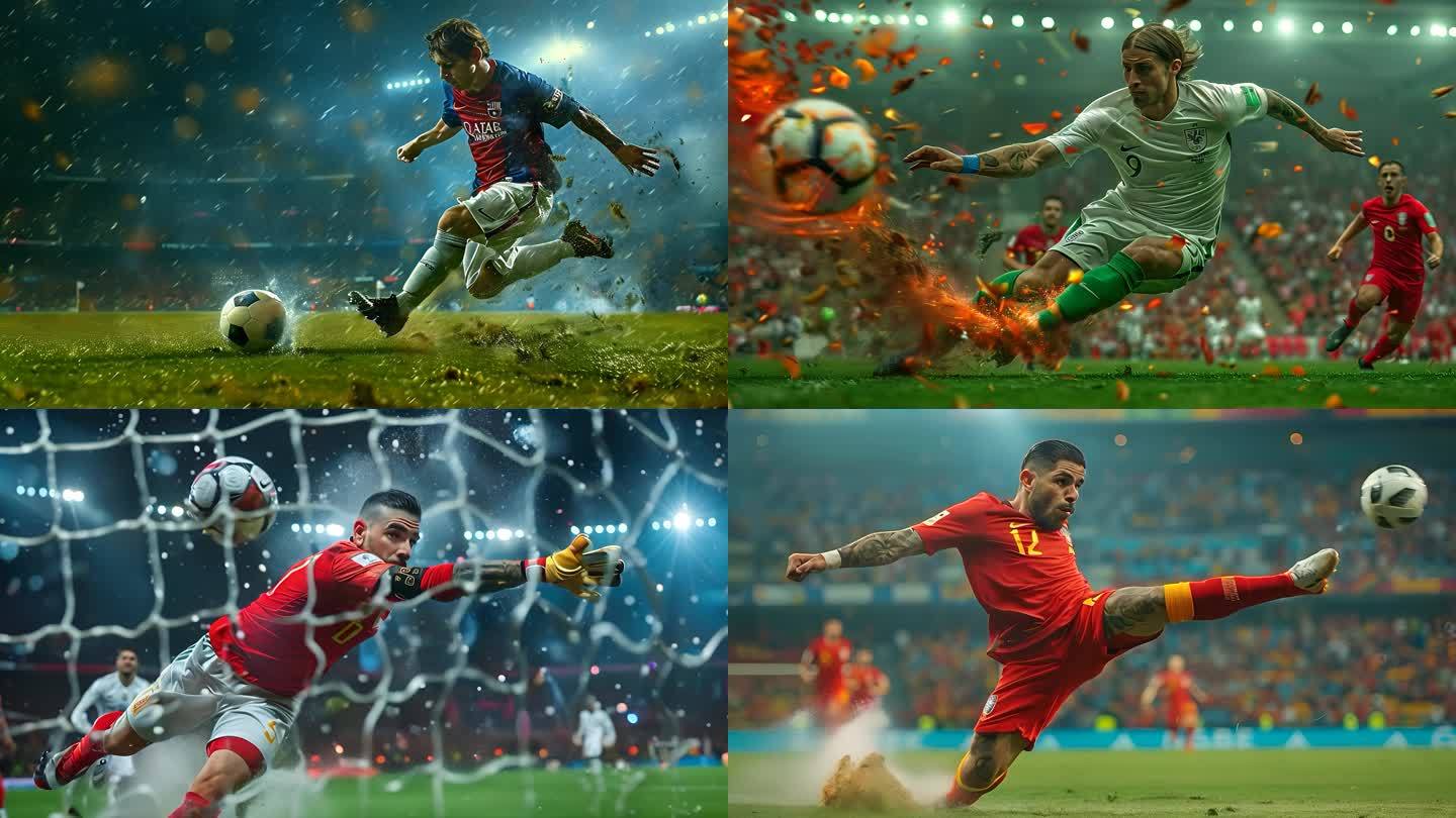 一场高水平足球比赛上演,球员们技术精湛表现的简单介绍 一场高水平足球比赛上演,球员们技术精湛表现的简单介绍