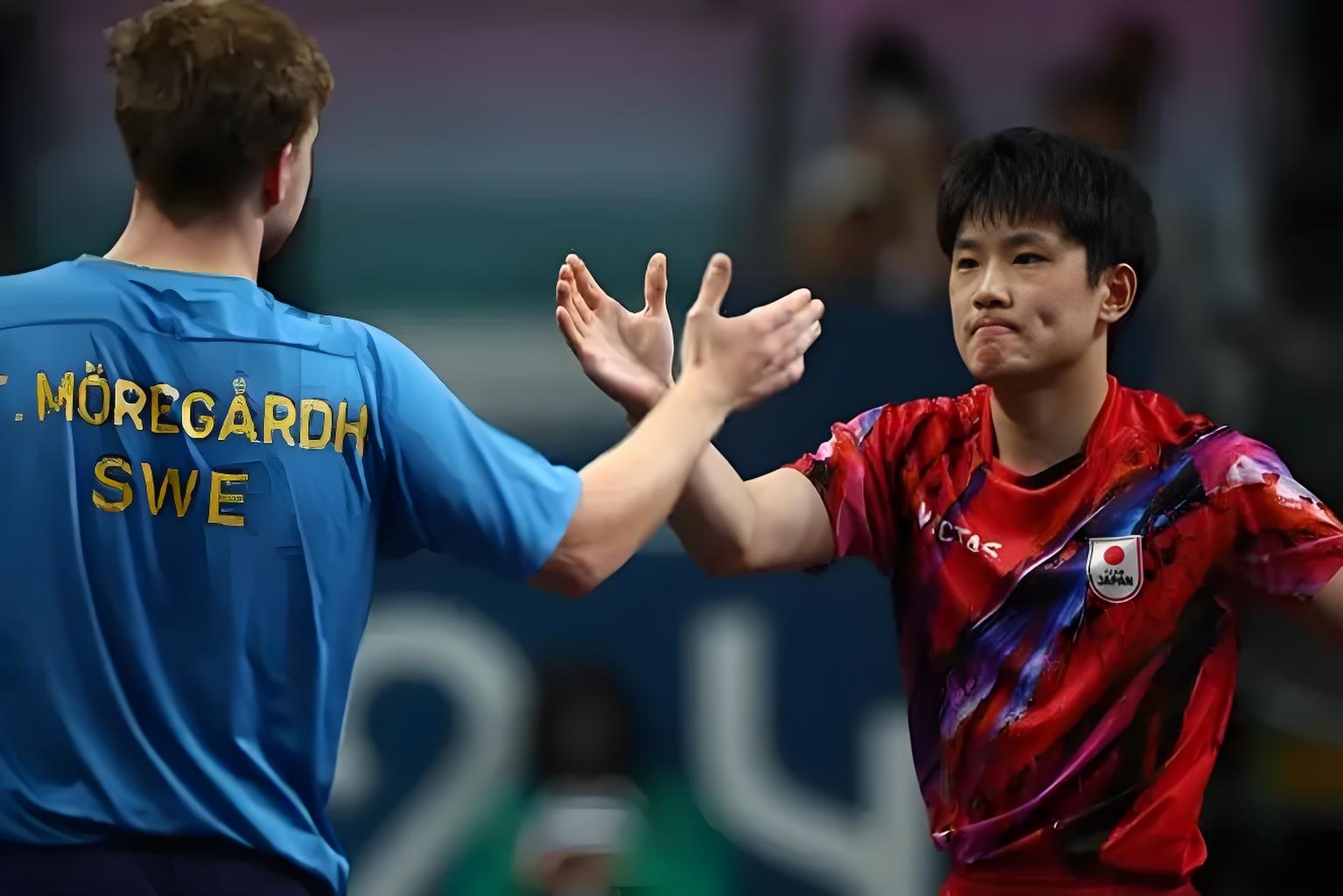 关于日本队完胜葡萄牙队，张本智和关键制胜的信息